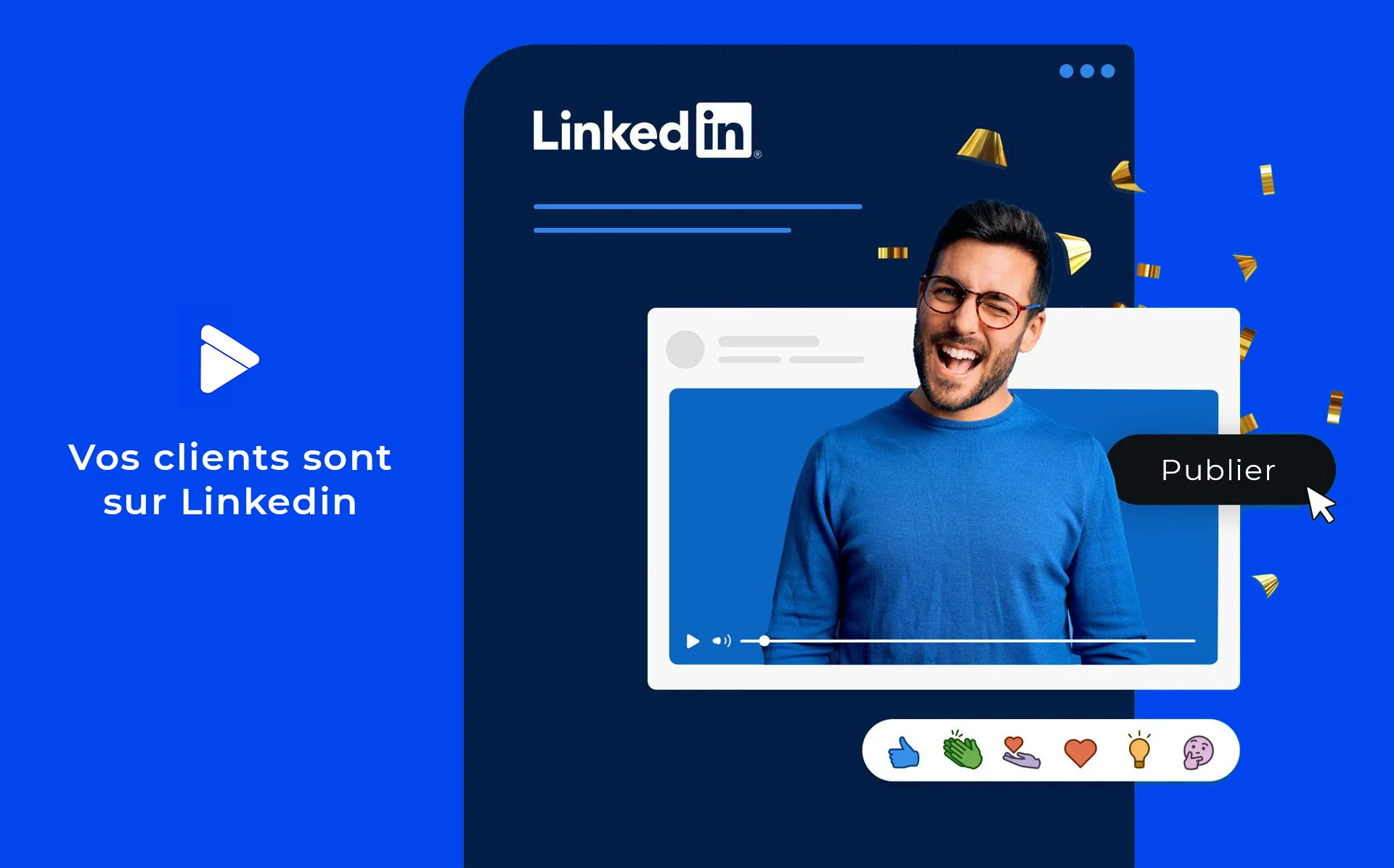 publicité video linkedin ads 